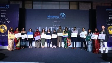 Business News | Kindness Awards Bring Hope For Inclusion