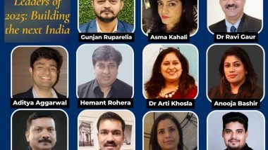 Business News | Impactful Leaders of 2025: Building the Next India