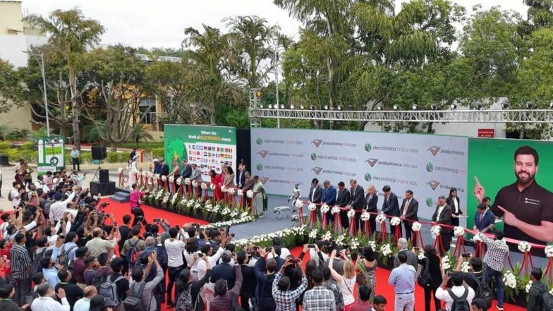 Business News | India's Powerplay in Electronics Commands Global Attention at Electronica India and Productronica India 2025