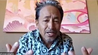 India News | Sonam Wangchuk Ends Hunger-strike, Appeals for Peace Amid Intense Violence in Ladakh
