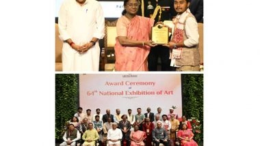 India News | President Murmu Graces Award Ceremony of National Exhibition of Art