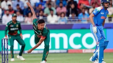 Sports News | Asia Cup: Bangladesh's Mustafizur Rahman Makes History, Becomes Fourth Player to Join Special T20I Club