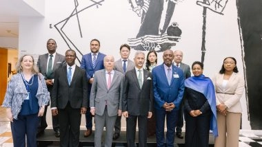 World News | EAM Jaishankar Hosts L69-C10 Joint Ministerial in New York, Pushes for UNSC Reforms