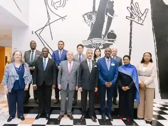 World News | EAM Jaishankar Hosts L69-C10 Joint Ministerial in New York, Pushes for UNSC Reforms