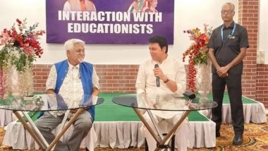 India News | Former Tripura CM Biplab Deb Holds Productive Interaction with Educationists on NextGenGST