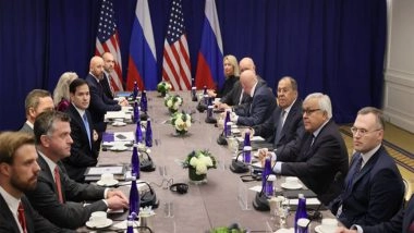 World News | US Secretary of State Marco Rubio Meets Russian Foreign Minister Sergey Lavrov on UNGA Sidelines