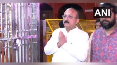 India News | Delhi Minister Ashish Sood Visits Kalikaji Temple on Fourth Day of Navratri