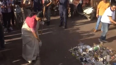 India News | Delhi CM Rekha Gupta Participates in 'Swacchata Hi Sewa' Campaign