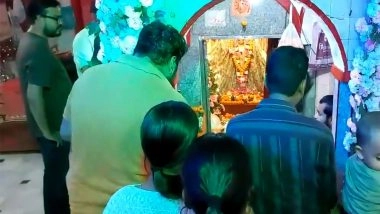 India News | Uttarakhand: Devotees Gather at Shitla Mata Temple to Seek Blessings During Navratri