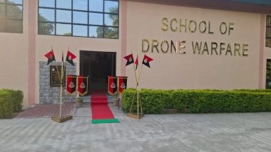 India News | BSF Opens India's 1st Drone Warfare School in Tekanpur to Meet Evolving Border Threats Post Op Sindoor