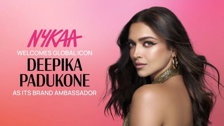 Business News | Nykaa Welcomes Global Icon Deepika Padukone as Its Brand Ambassador
