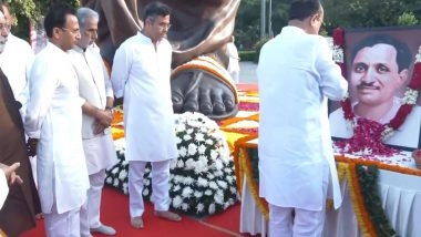 India News | Delhi BJP Leaders Pay Floral Tribute to Deendayal Upadhyaya on His Birth Anniversary