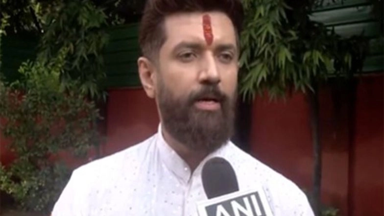 India News | Chirag Paswan Criticises Rahul Gandhi, Calls Congress Leader's Allegations on Voter List Malpractices ''wrong