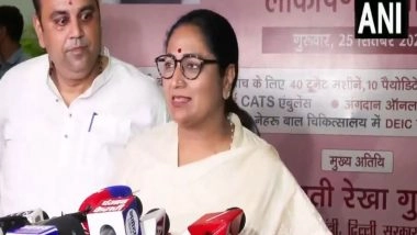 India News | Delhi CM Rekha Gupta Flags off a Special CATS Ambulance Under 'Seva Pakhwada'