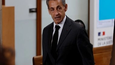 World News | Former French President Nicolas Sarkozy Sentenced to Five Years in Jail in Libyan Funding Case