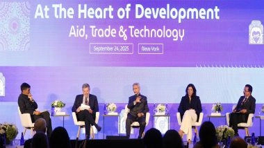World News | Jaishankar Calls for South-South Cooperation Amid Global Uncertainty in New York on Sidelines of UNGA