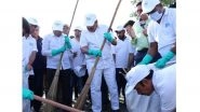 India News | Ek Din, Ek Ghanta, Ek Saath: Shramdaan Conducted at Kalindi Kunj, Under 'Swachhata Hi Seva' Initiative