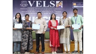Business News | Over 5,000 Students Benefit from Scholarships at Vels University