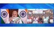 PM Narendra Modi Launches Mukhyamantri Mahila Rojgar Yojana in Bihar, Urges Beneficiaries To Share Success Stories and Inspire Other Women (Watch Video)