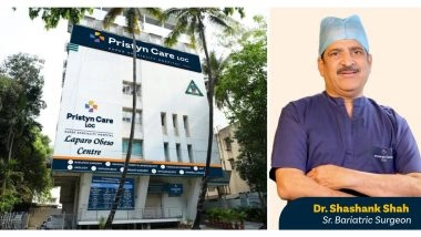 Business News | Pristyn Hospitals Expand with Dr. Shashank Shah's Lapro Obeso Centre, India's 3rd Best Bariatric Hospital