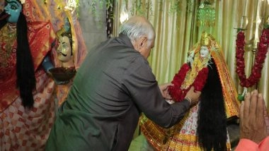 India News | Gujarat CM Bhupendra Patel Graces Garba Events in Ahmedabad