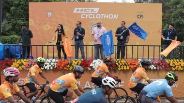 Business News | More Than 2,000 Cyclists Pedal for Rs. 33.6 Lakhs at the 3rd Edition of HCL Cyclothon Chennai