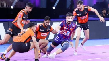 Sports News | When Ashu is Playing, Every Match is Easy: Dabang Delhi Defender Fazel Atrachali Heaps Praise on Team Skipper