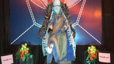 Entertainment News | Durga Puja 2025: Kolkata Pandal Recasts Satyajit Ray's Fictional Dictator as 'Hirak Rani'