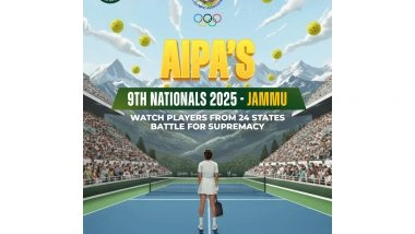 Sports News | All India Pickleball Association to Host Historic 9th National Pickleball Championship in Jammu