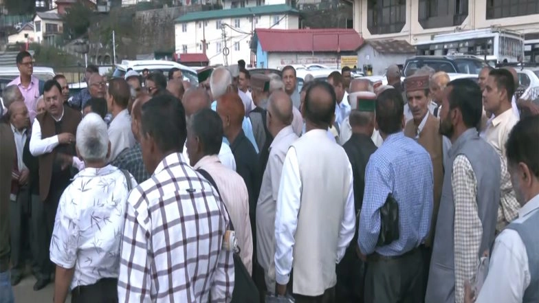 India News | HRTC Pensioners Stage Protest in Shimla, Demand Timely Release of Pension