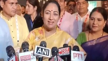 India News | Delhi CM Rekha Gupta Attends Ramleela Organised by Sanatan Sanskarm in Rohini