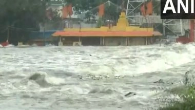 India News | Hyderabad Rains: Himayat Sagar Gates Opened, Musi River Overflows