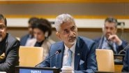 World News | EAM Jaishankar to Address the 80th UNGA Today