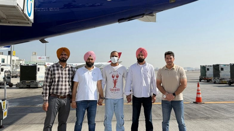 India News | Punjab Police Extradites Babbar Khalsa Terrorist Parminder Singh Alias Pindi from Abu Dhabi