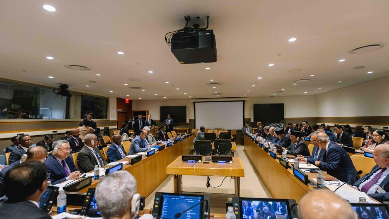 World News | BRICS FMs Condemn Israel's Qatar Attack, Urge Diplomatic Resolution to MENA Crises, Push for Stronger Global South Unity at UNGA