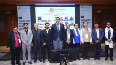 Business News | Leadership Excellence Summit 2025 Concludes at Bharat Mandapam as Global Leaders and Diplomats Reimagine Leadership for the Future
