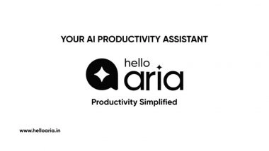 Business News | Indian Startup Hello Aria Just Made Your USD 20/Month Productivity App Obsolete