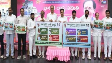 India News | BRS Launches 'Congress Debt Card' Movement to Expose Unfulfilled Promises in Telangana
