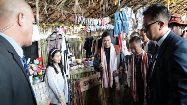 India News | Sikkim CM Attends 13th Ziro Festival of Music, Highlights Cultural Ties with Arunachal