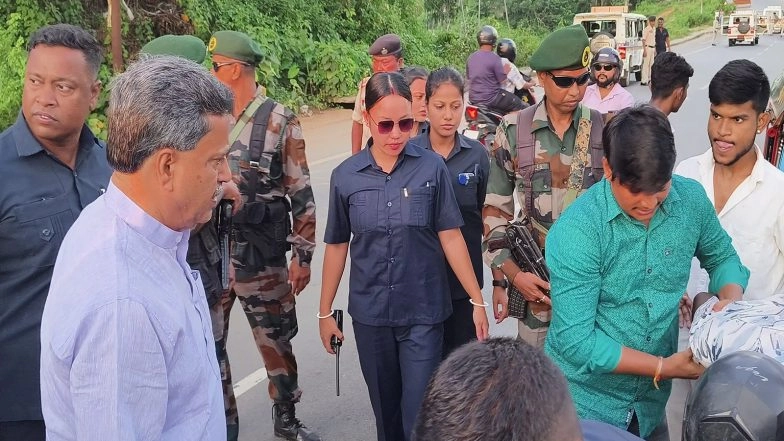 India News | Tripura CM Manik Saha Stops Convoy to Help Accident Victim