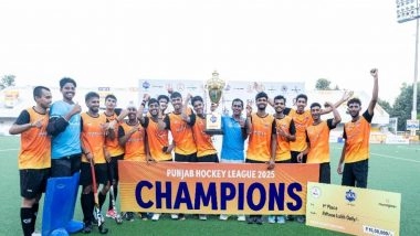 Sports News | SAI Sonipat Crowned Champions of Punjab Hockey League