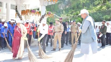 India News | J-K: LG Manoj Sinha Launches 'Seva Parv' at Shri Mata Vaishno Devi Shrine