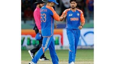 Sports News | Kuldeep's Spin Magic: India Restricts Pakistan to 146 in Asia Cup Final