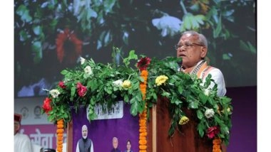 India News | Union Minister Jitan Ram Manjhi Presides over 'MSME Seva Parv-2025: Virasat Se Vikas' in Varanasi