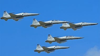 World News | Taiwan Records 8 PLA Aircraft, 8 PLAN Vessels Around Its Territory