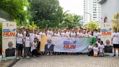 World News | Indian Diaspora in over 100 Countries Come Together for Viksit Bharat Run