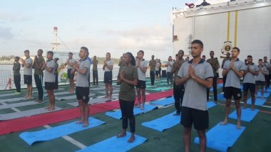 World News | Indian Navy Conducts Wide-ranging Activities During Port Call in Kenya