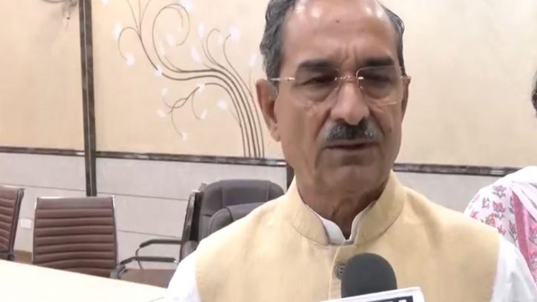 India News | Karur Stampede: BJP's Madan Rathore Claims Permission of Only 10,000 People Was Given