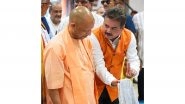 Business News | Uttar Pradesh CM Yogi Adityanath Ji Visits Ada Studio to Celebrate Chikankari Heritage