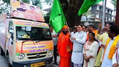 India News | Uttarakhand CM Pushkar Singh Dhami Flags off Dr Bhimrao Ambedkar Social Welfare Multipurpose Camp Rath